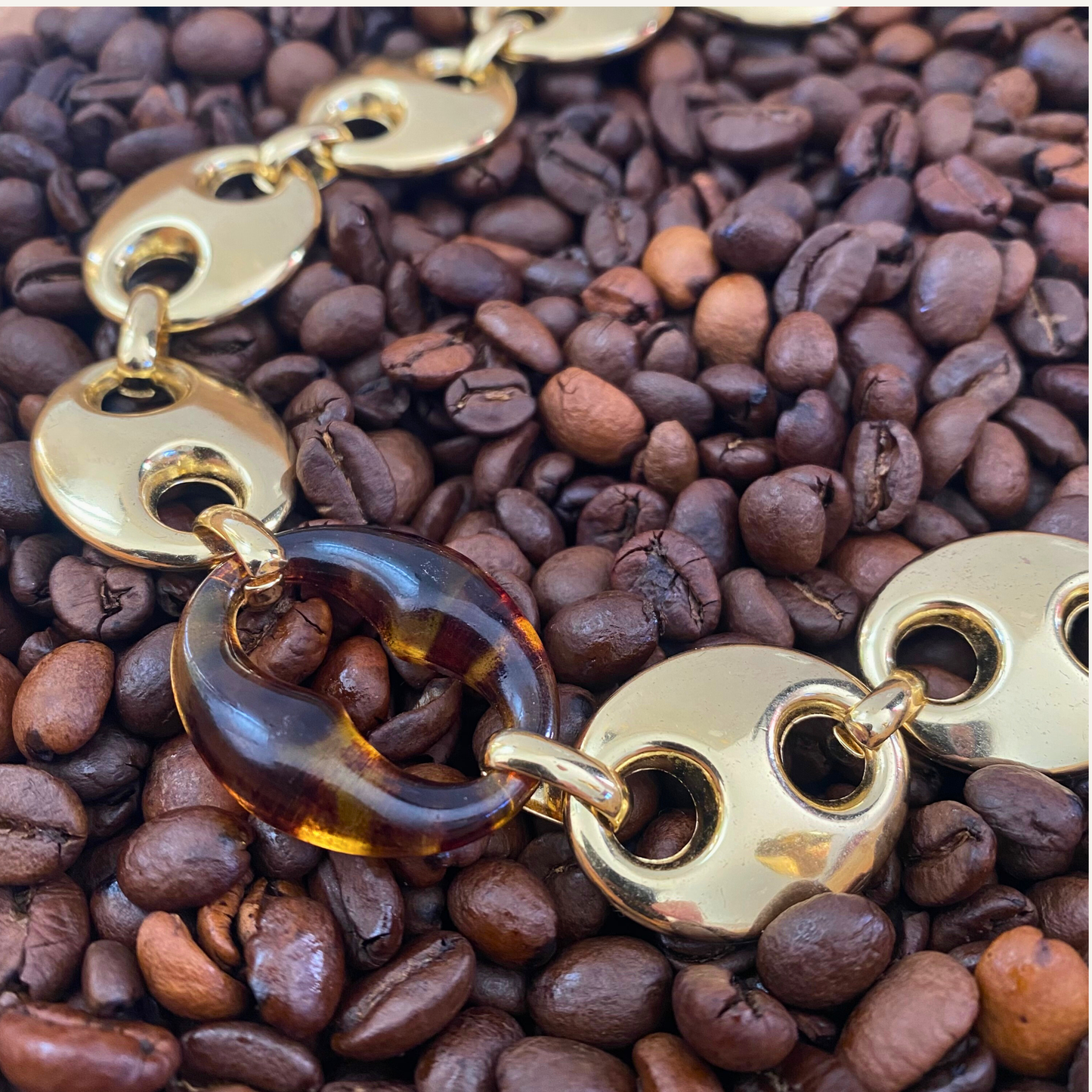 Chica Gaücha - Collier MOKA acétate1